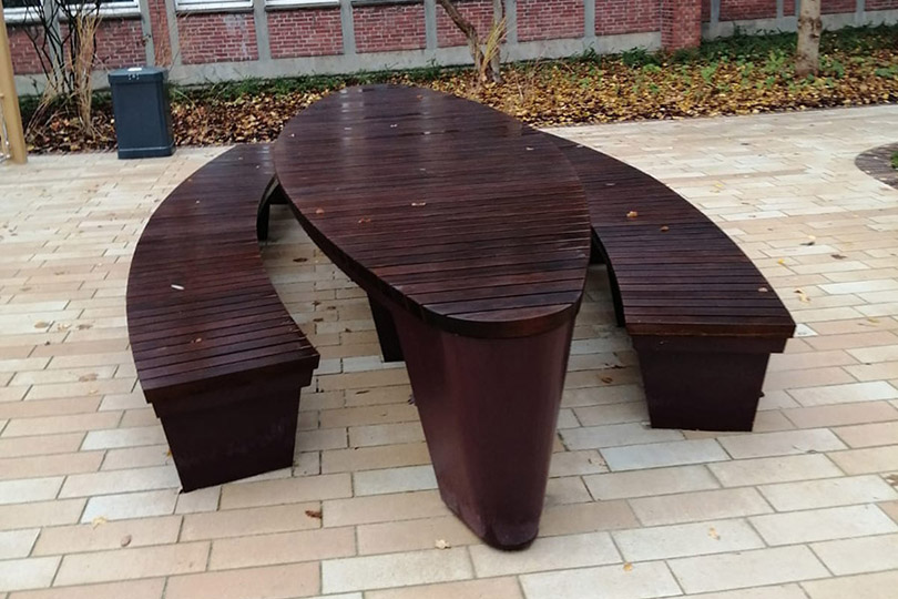 Parkbänke Ausführung 3
